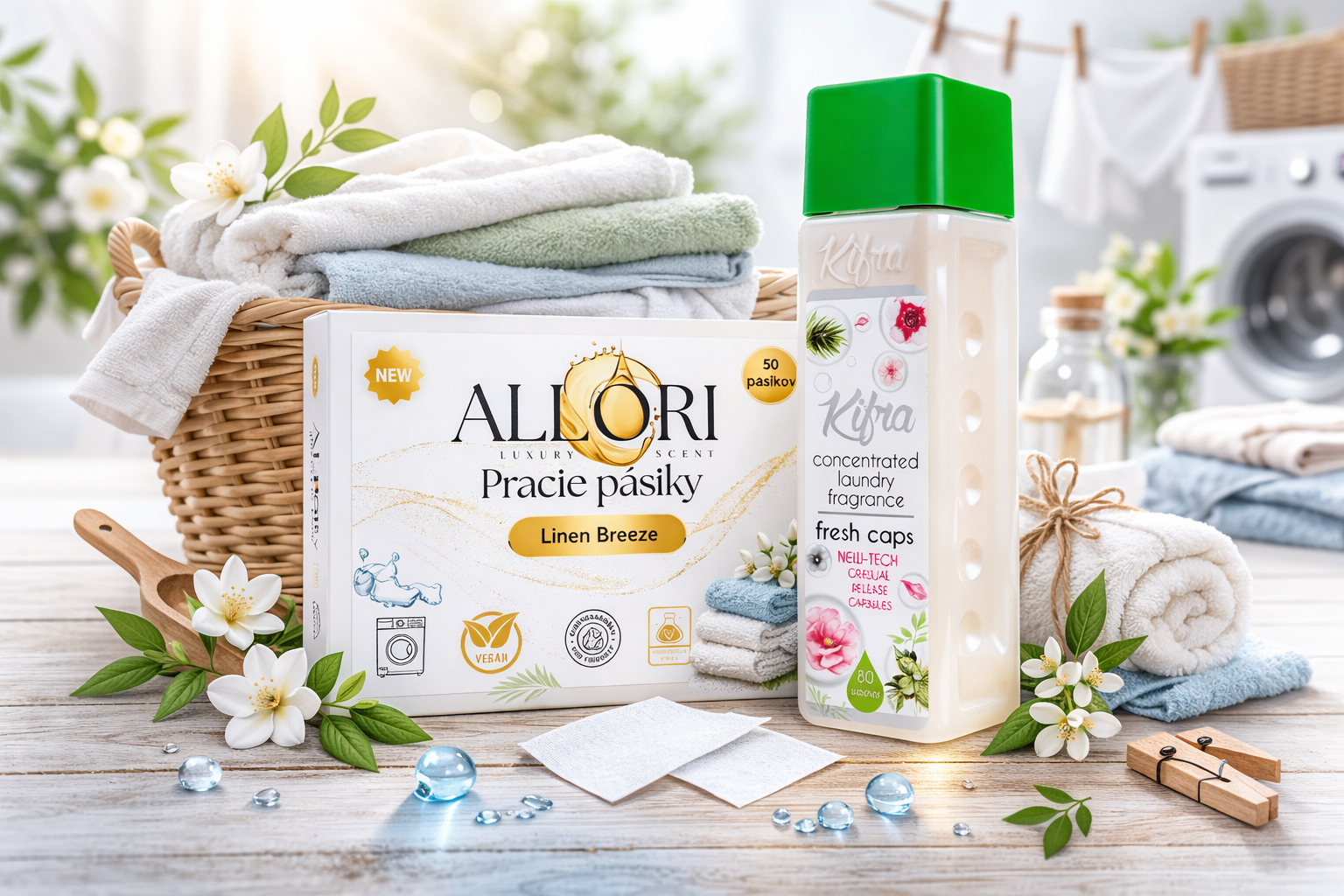 kifra-parfum-na-pranie-fresh-caps-allori-pracie-pásiky-linen-breeze